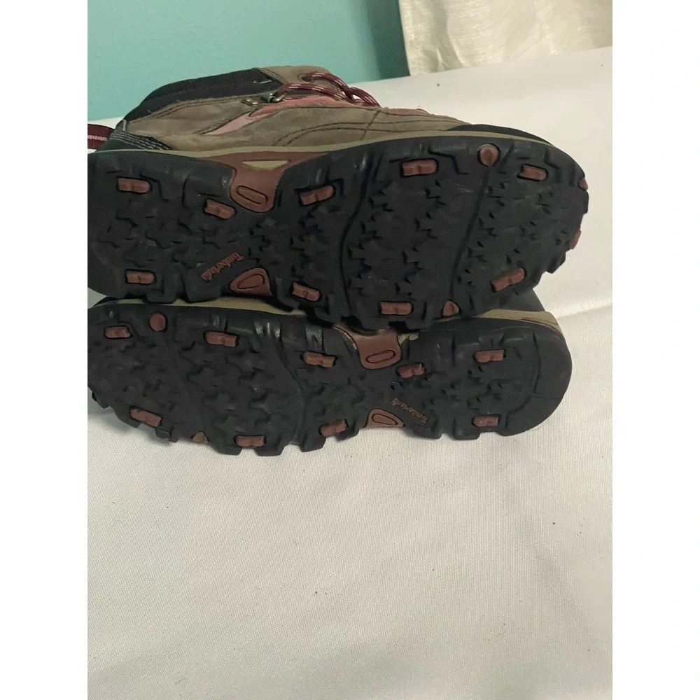 Brand New Timberland Kids Patuckaway Brown‎ Waterproof Boot Size 3 Bin4